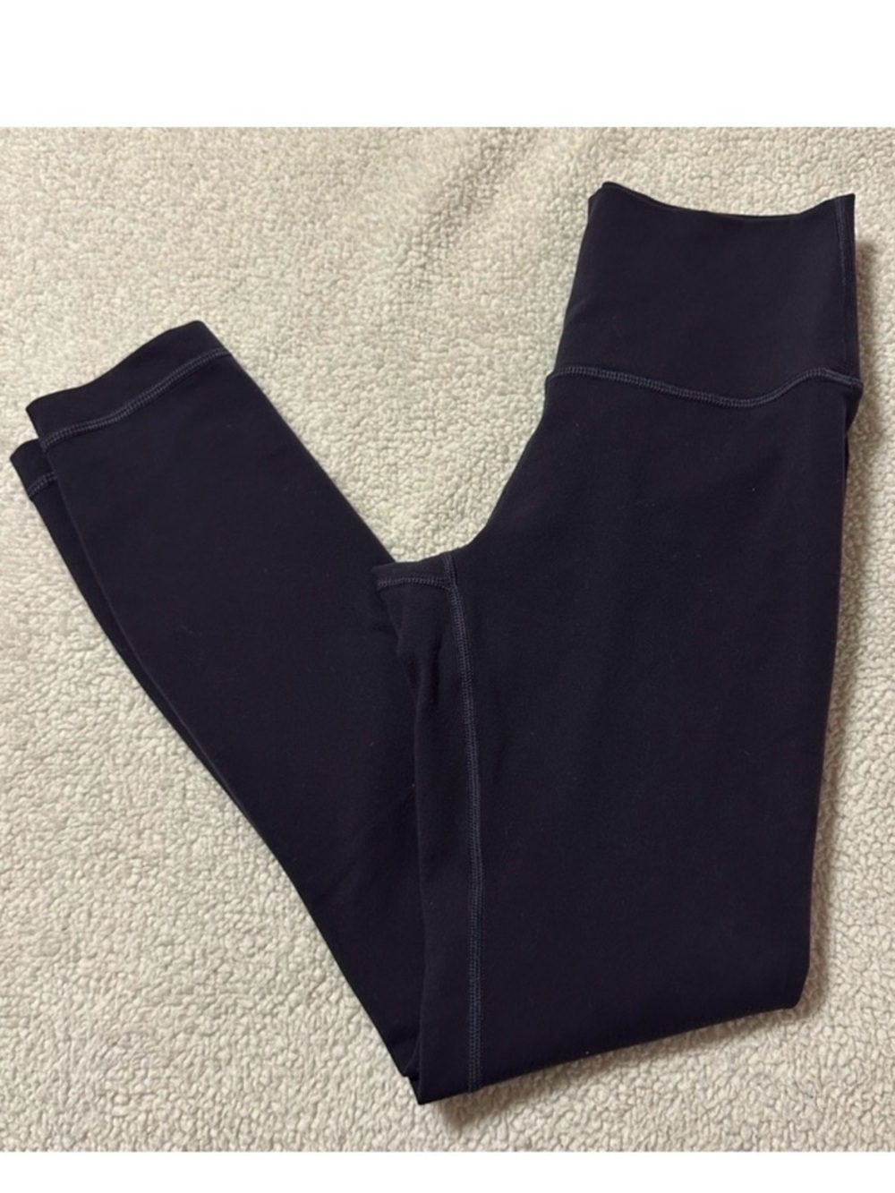 Lululemon Wunder Under Hi-Rise Crop Tights Purple Leggings